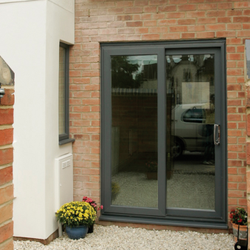 Composite patio doors