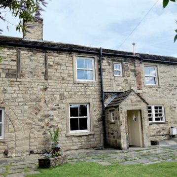 Flush casement windows bury